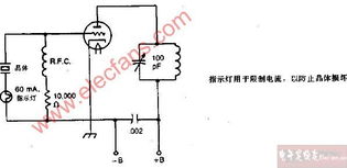 电子管晶体振荡器电路图与工作原理详解